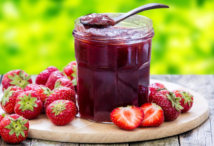 Erdbeerkonfitüre mit Vanille