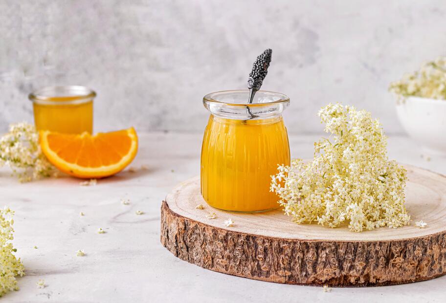 Holunderblütengelee