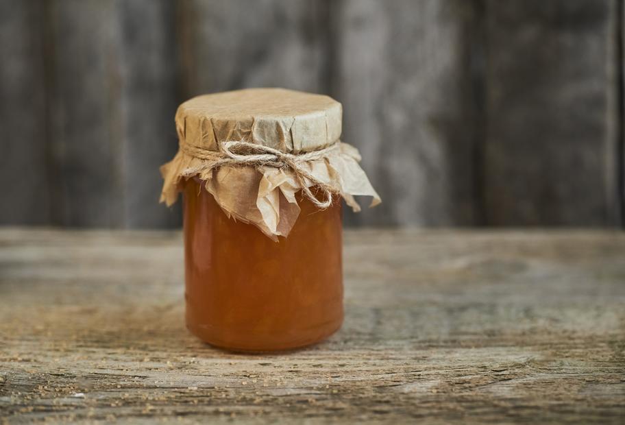 Zucchini-Apfel-Brombeer-Marmelade