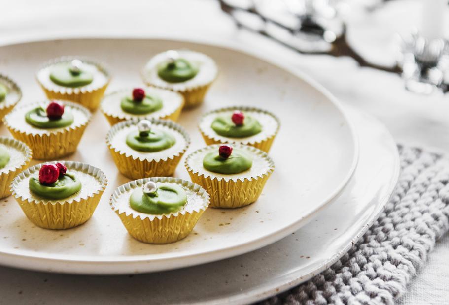 Eierlikörtrüffel mit weißer Schokolade