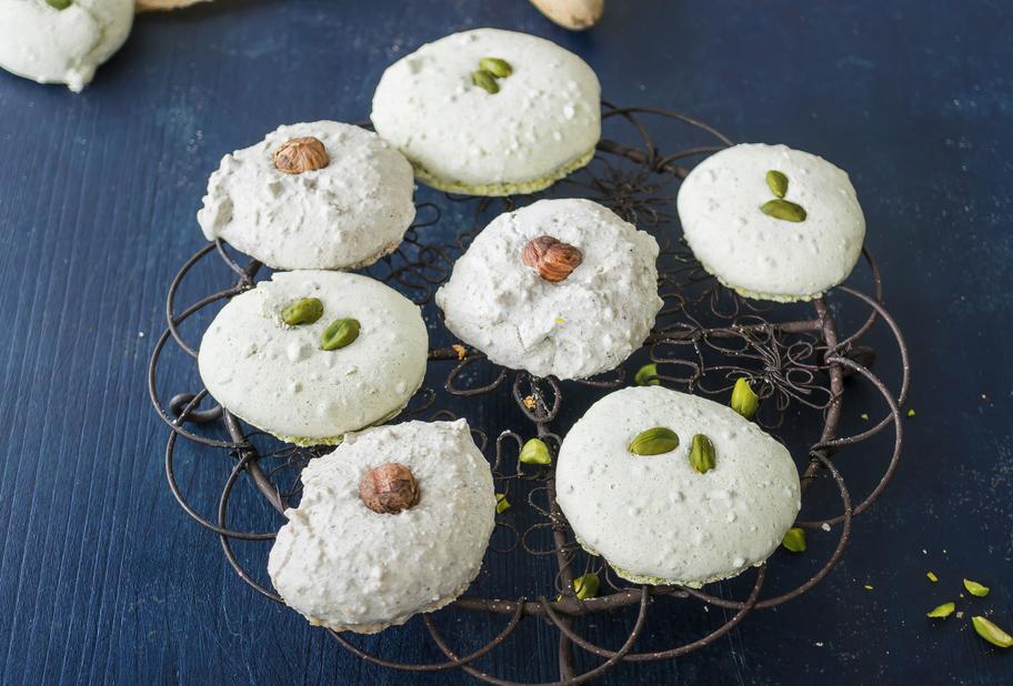 Vanille-Pistazienplätzchen