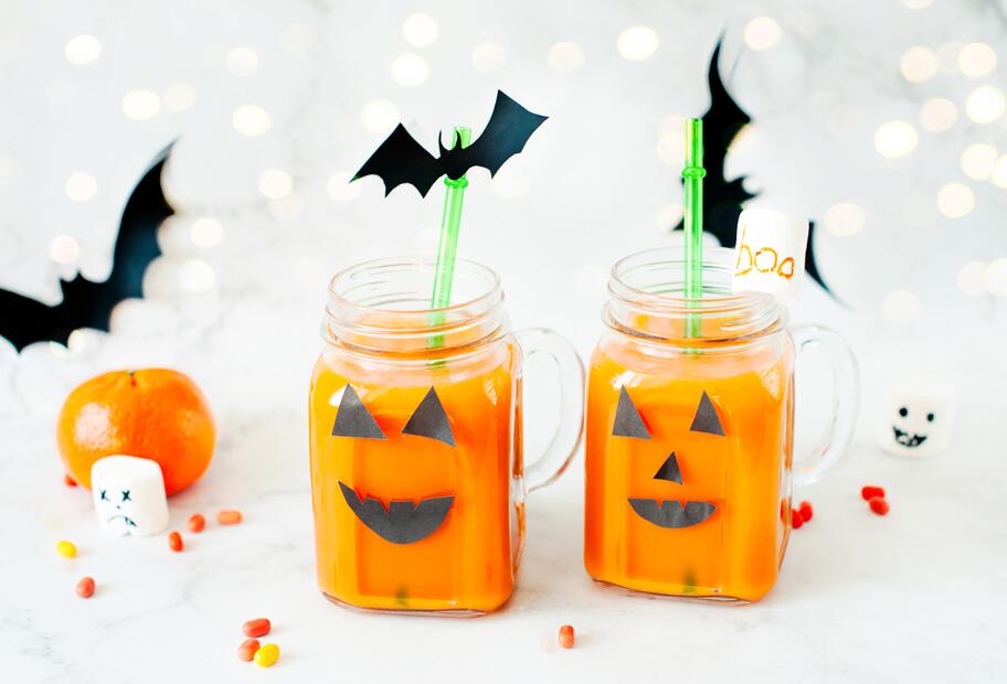 Alkoholfreier Kürbis-Cocktail