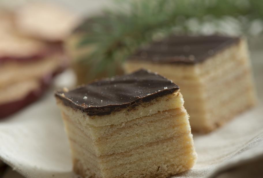 Baumkuchen-Würfelchen