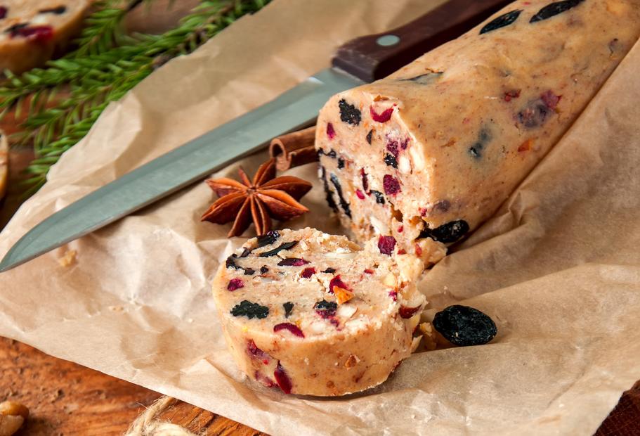 Weihnachtliche Christstollen-Butter