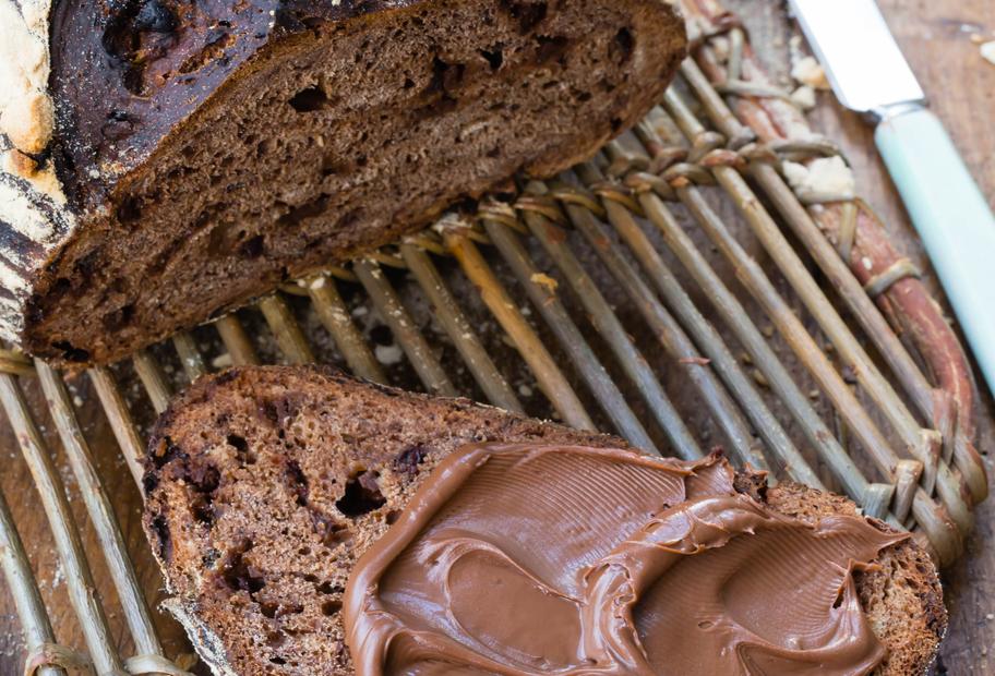 Schokoladen-Johannisbeer-Brot