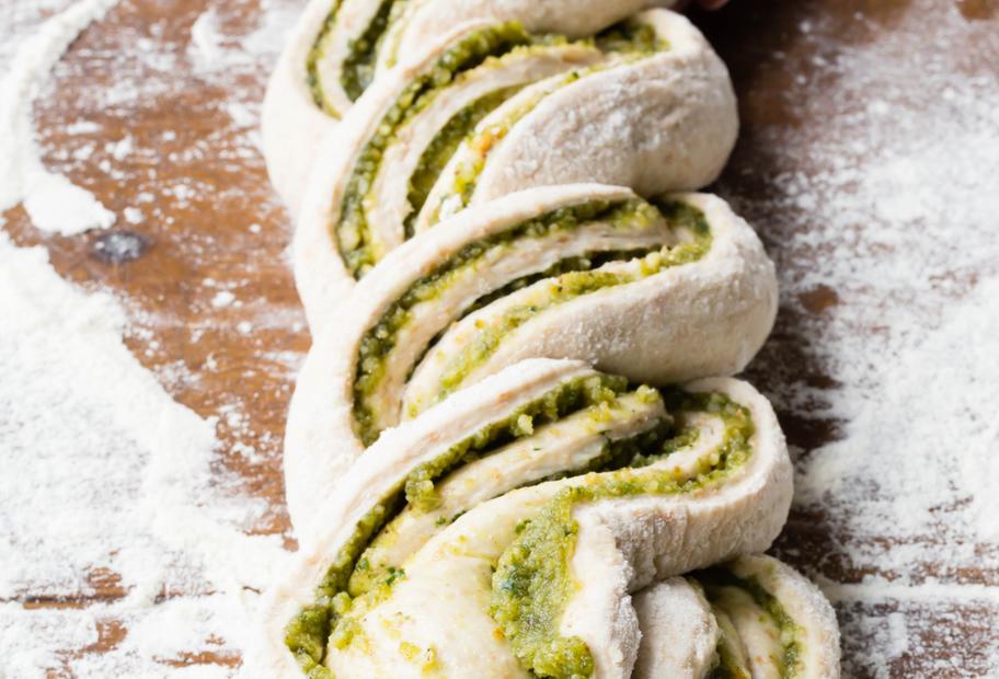 Walnuss-Pesto-Zopf für den Thermomix® Walnuss-Pesto-Zopf für den Thermomix®