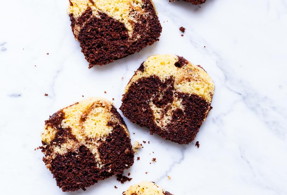 Omis Marmorkuchen – die gedämpfte Version für den Thermomix®