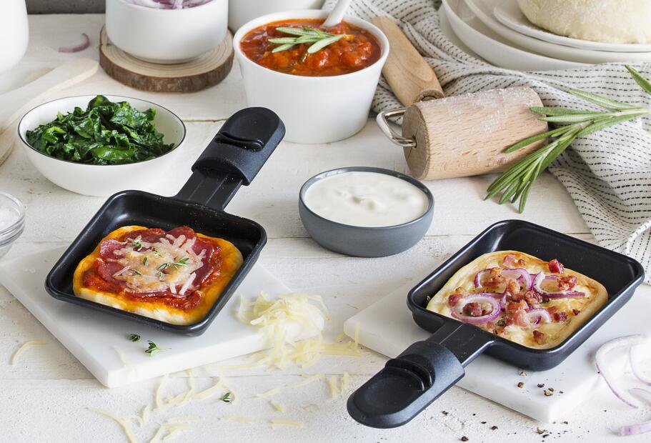 Pizzateig für Raclette