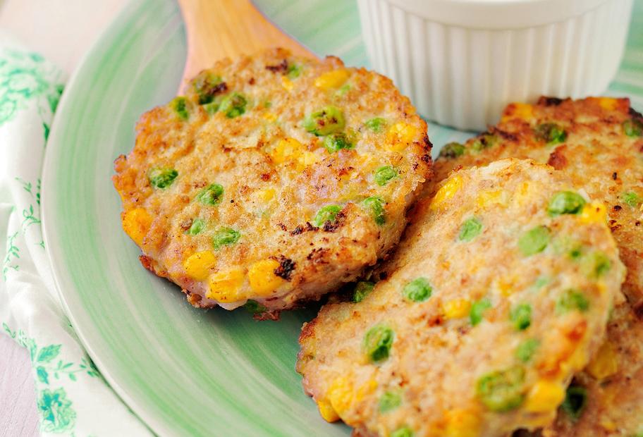 Erbsentaler mit Mais