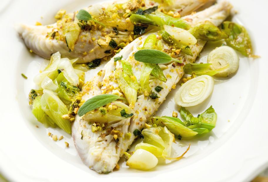 Kabeljaufilet mit Pistazien