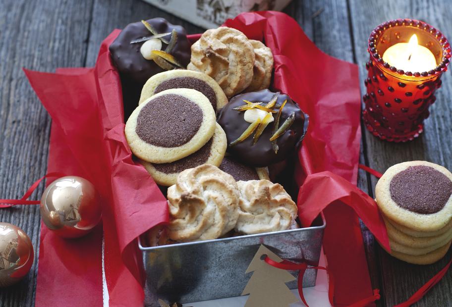 Kokosmakronen mit Marzipan