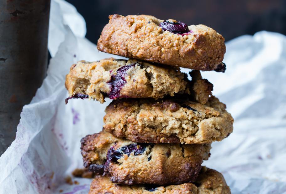 Blaubeer-Cookies für den Thermomix