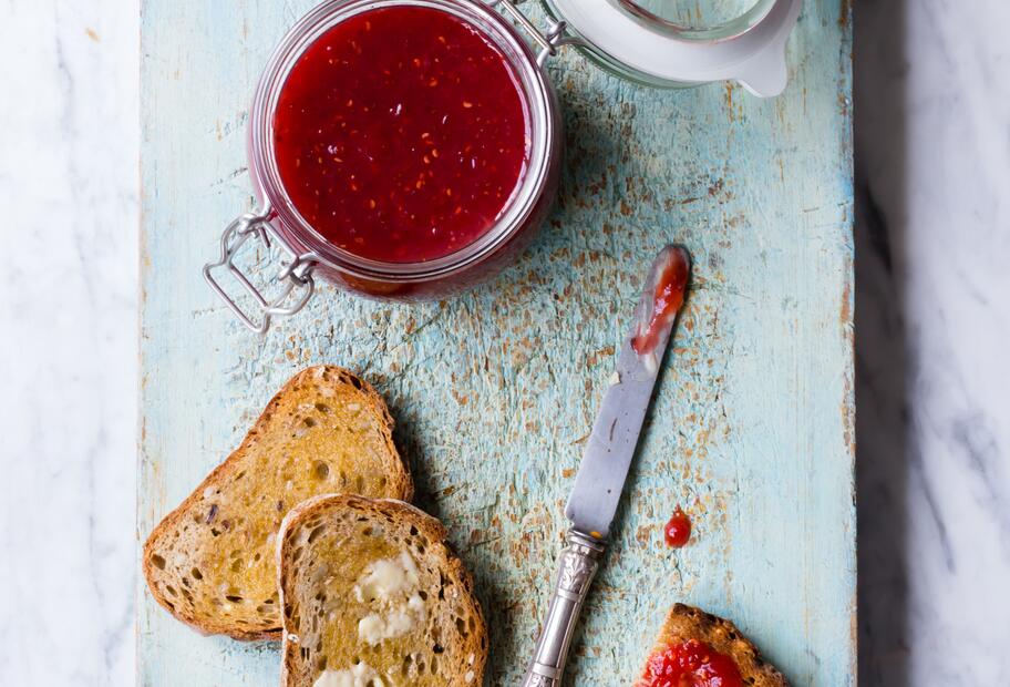 Köstliche Erdbeermarmelade