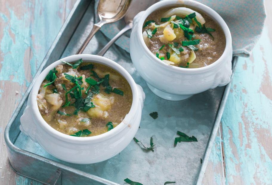 Kohlgemüse-Hack-Eintopf