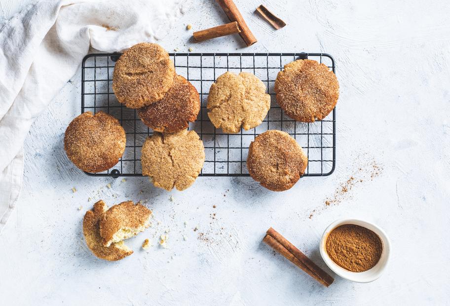 Low-Carb-Snickerdoodles wie in Amerika