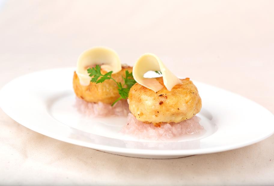 Ahrntaler Pressknödel mit Rübenkraut