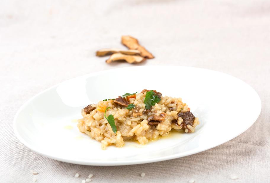 Steinpilzrisotto