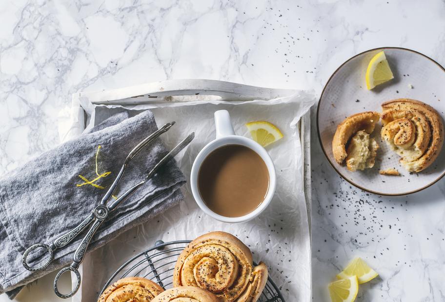 Zitronen-Hefeschnecken