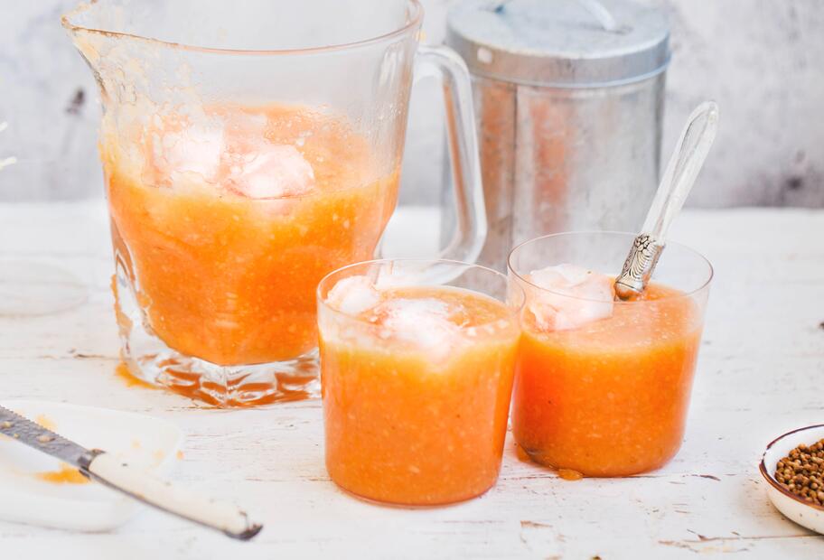 Gesunder Apfel-Karotten-Smoothie für den Thermomix®