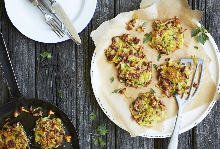 Kleine Pfifferlingsrösti