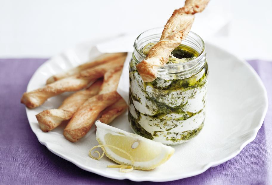 Pistazienpesto-Mascarpone-Dip