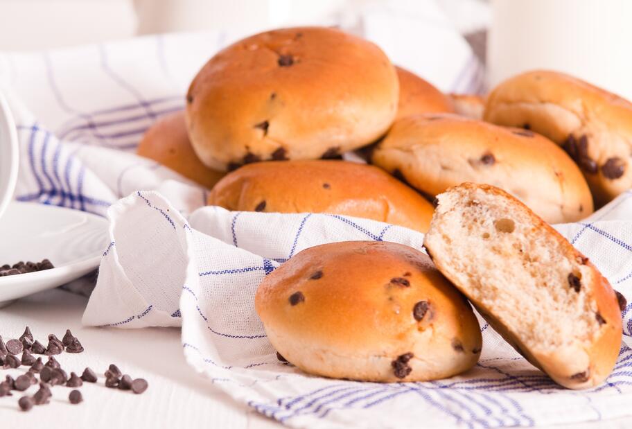 Vegane Schokobrötchen