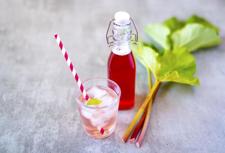 Rhabarber-Apfel-Sirup
