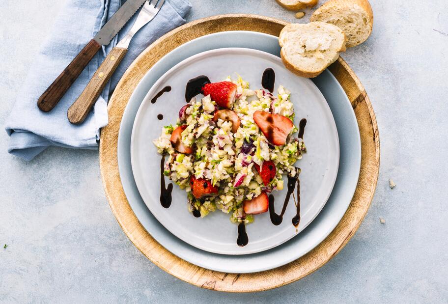 Bunter Ratz-Fatz-Spargelsalat