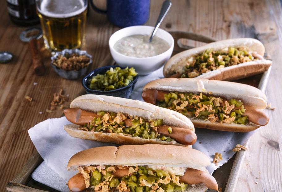 Hotdogs wie vom Imbiss