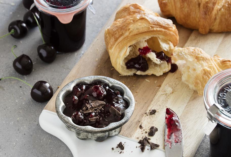 Schwarzwälder Kirschkonfitüre