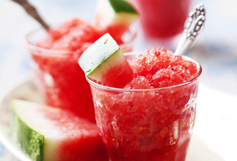 Mega-erfrischend: Wassermelonengranita mit Schuss