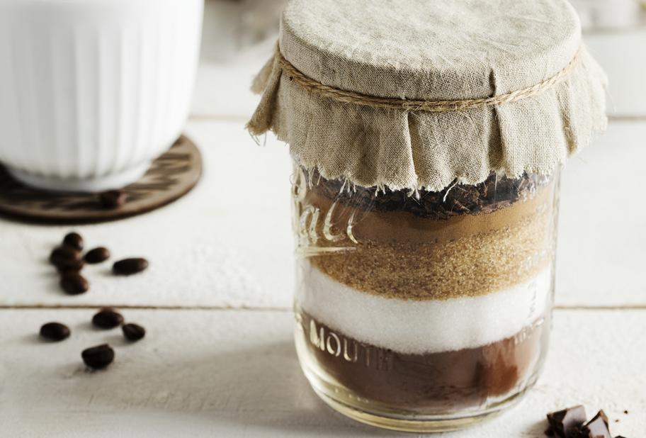 Mischung für heiße Mokka-Schokolade