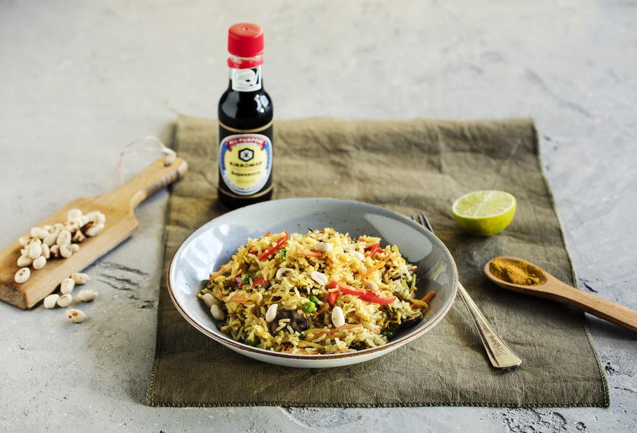 Asiatischer Reis mit Gemüse