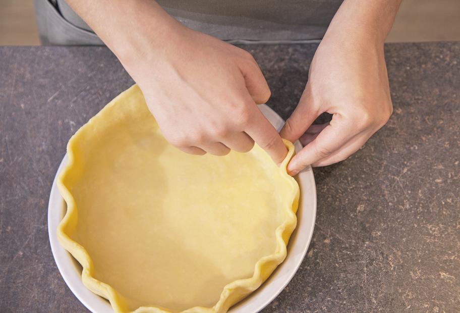Kartoffelteig für Quiche