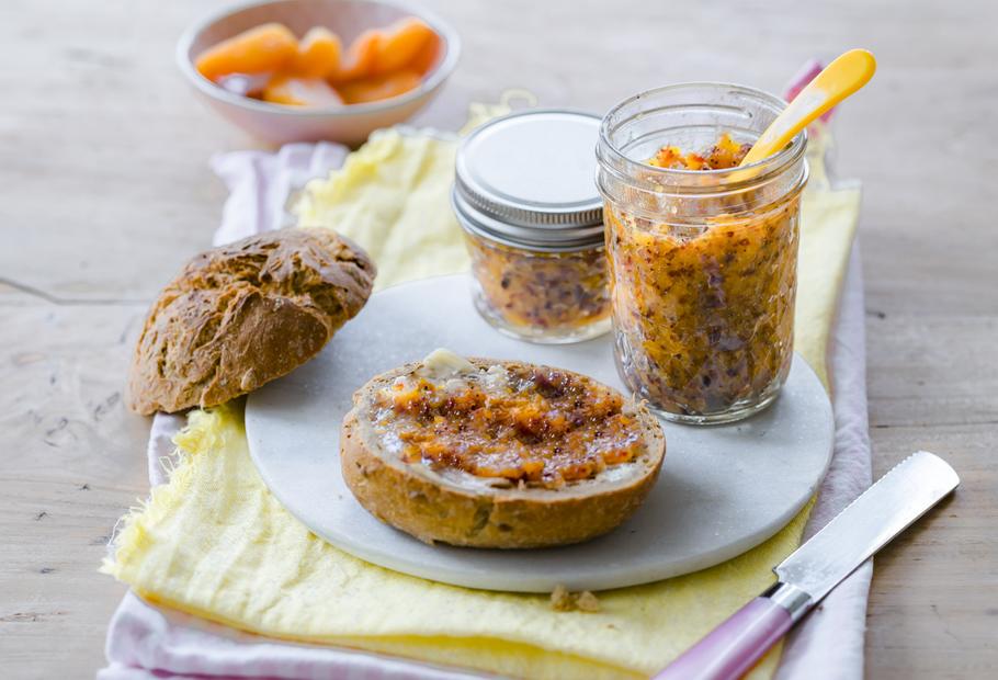 Gesunder Orangenaufstrich mit Zimt