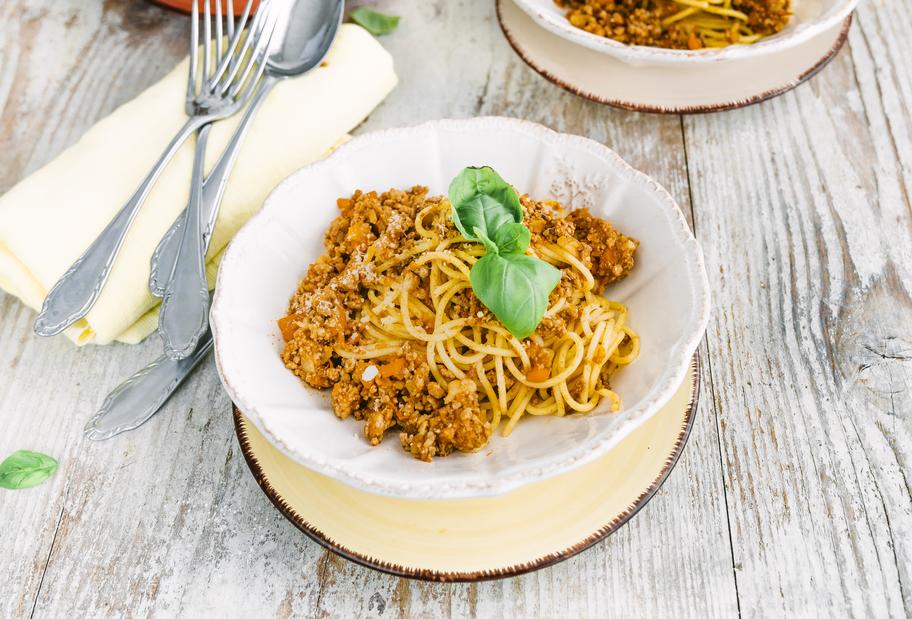 Pasta mit Bolognese à la Italia