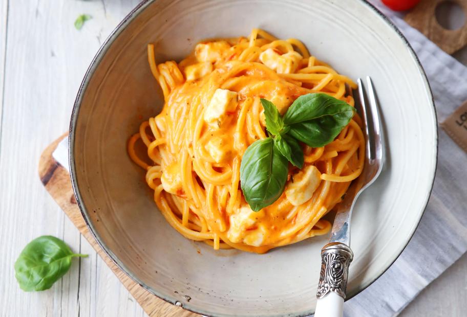 Spaghetti Tomate-Mozzarella für den Thermomix®