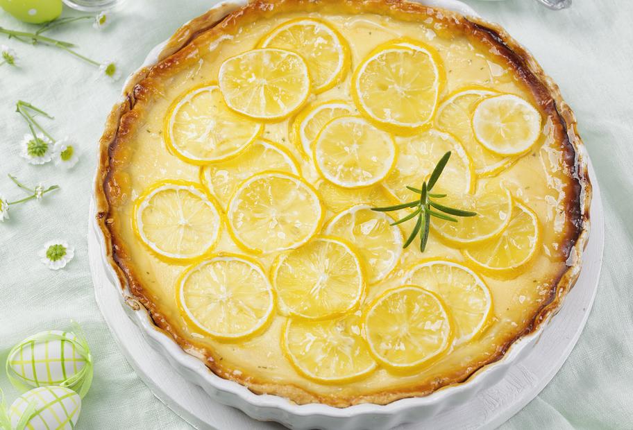 Fruchtige Zitronentarte