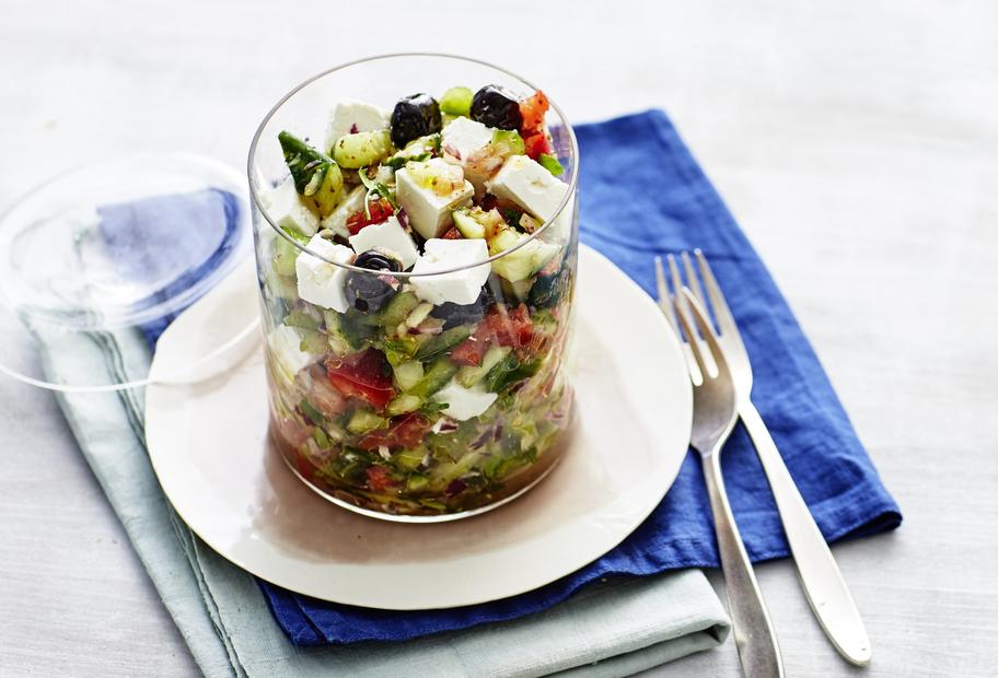 Original Griechischer Bauernsalat