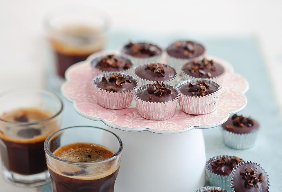 Eisgekühltes Espressokonfekt