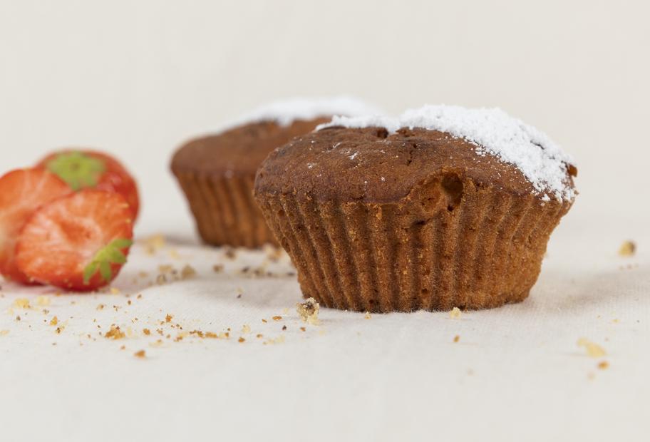 Die einfachsten Erdbeer-Muffins mit Mascarpone