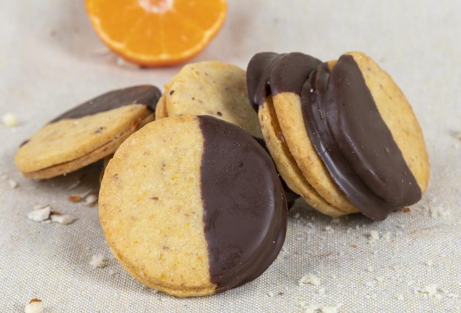 Orangenplätzchen
