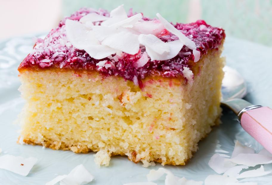 Kokos-Marmeladen-Schnitten