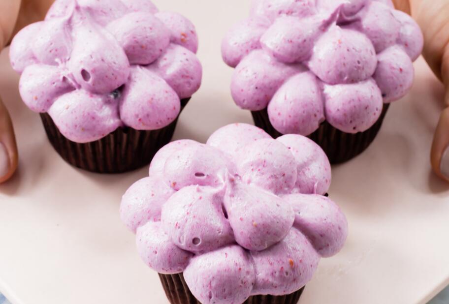 Lavendel-Cupcakes