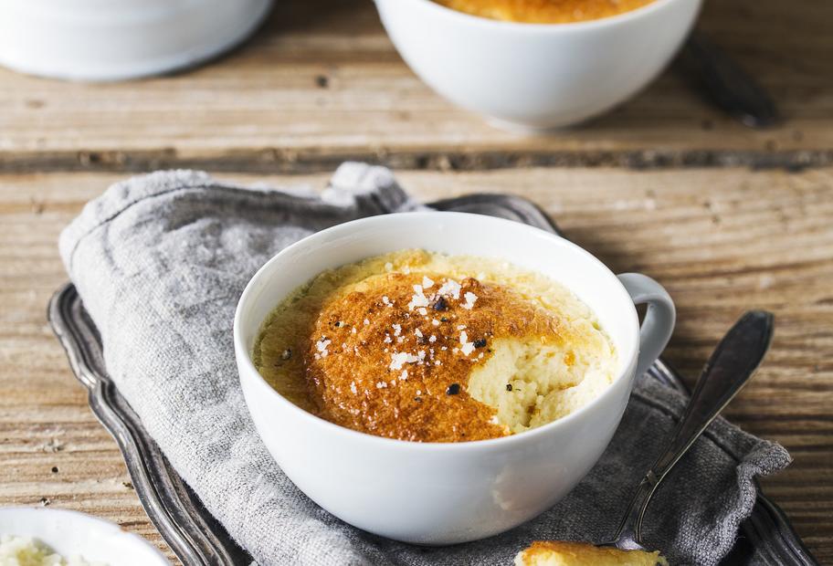 Luftiges Käsesoufflé
