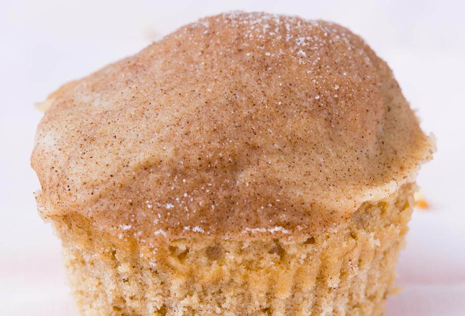 Glutenfreie Zimt-Muffins aus einfachem Rührteig