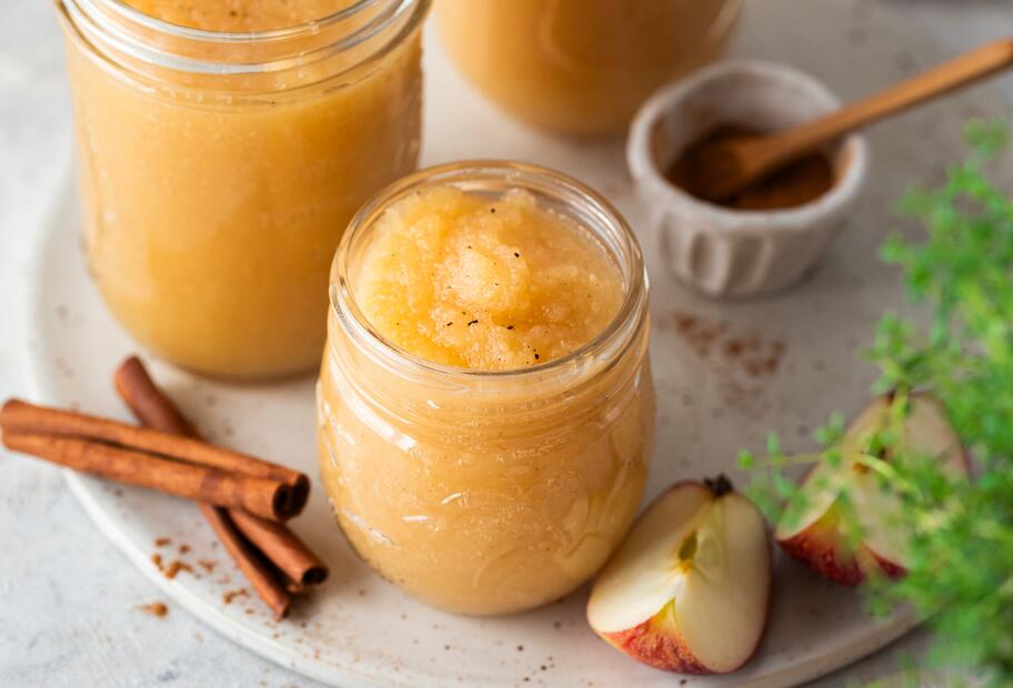 Apfelmus aus 4 Zutaten