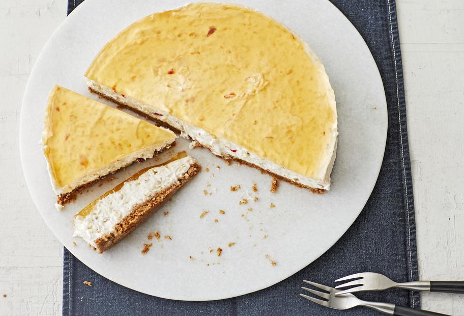 Apfel-Schmand-Torte mit Keksboden