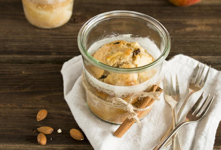 Kleine Bratapfelkuchen