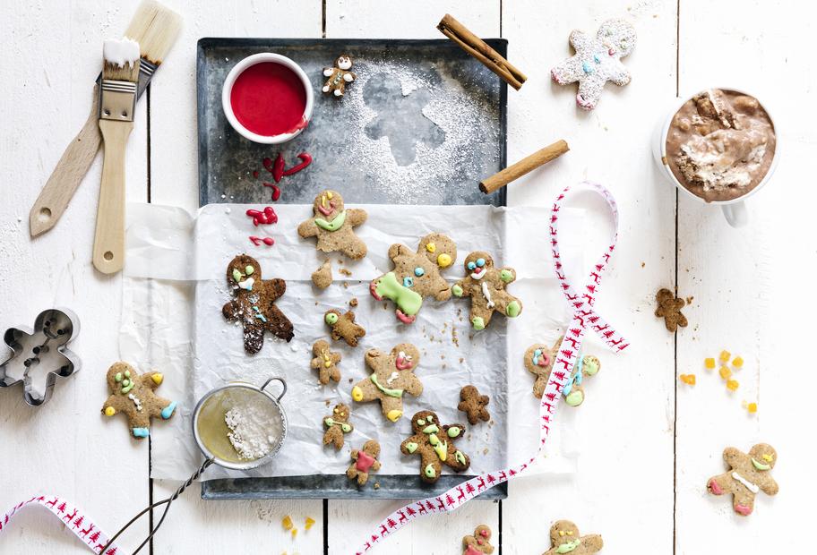 Kleine Lebkuchenmännchen